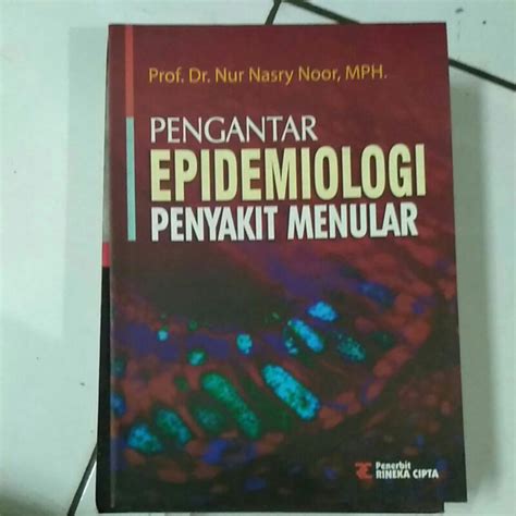 Jual Pengantar Epidemiologi Penyakit Menular Shopee Indonesia