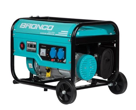 Bronco Kw Kva Gasoline Generator Ce Generator Copper Wire Factory