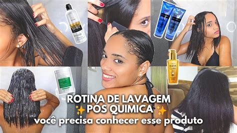 ROTINA DE LAVAGEM CAPILAR PÓS QUIMICA PROGRESSIVA SELECT ONE fácil