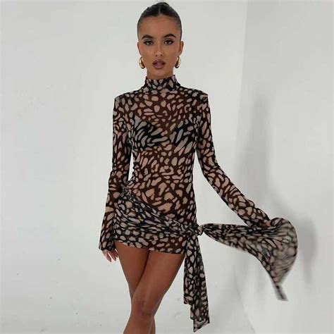Piece Cover Ups Bikinis Sexy Women Swimsuits Swimwear Female Leopard Bikini Set Bathing