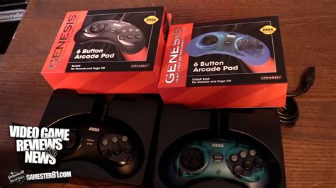 New Officially Licensed Sega Genesis Controllers By Retro Bit Gamester 81