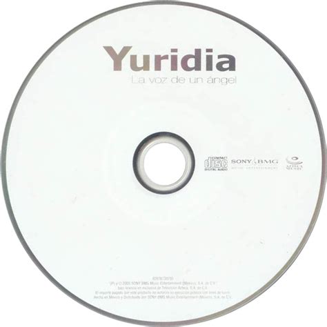 Car Tula Cd De Yuridia La Voz De Un Angel Portada