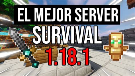 El Mejor Servidor Survival De Minecraft Youtube