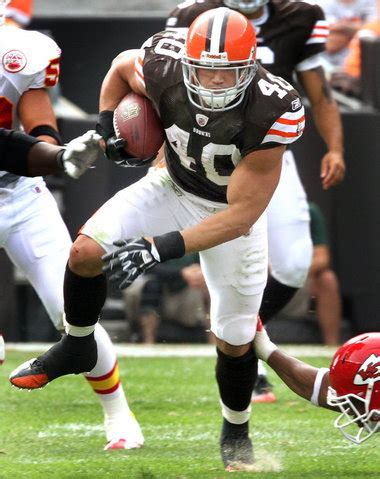 Cleveland Browns running back Peyton Hillis leaves an impression ...