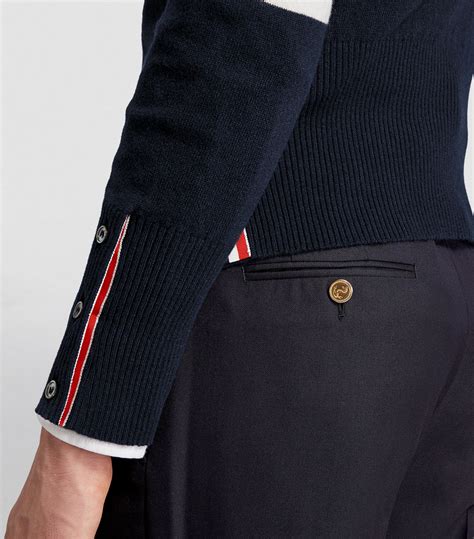 Thom Browne Cashmere Bar Sweater Harrods Us