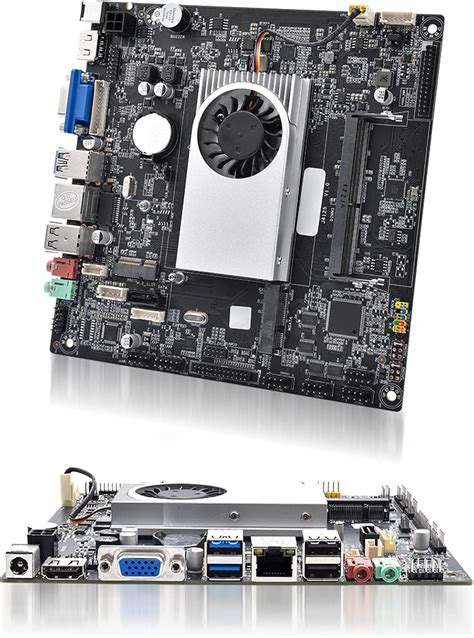 Motherboard CPU Combo ITX Gaming Motherboard For Celeron J4125 4C 4T