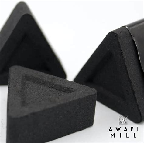 Awafi Mill Triangle Charcoal Tablets For Incense Burning Premium