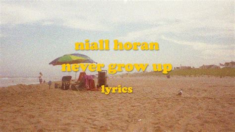 Never Grow Up Niall Horan Lyrics YouTube