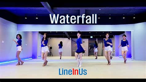 초중급 Waterfall Line Dance Dance And Count Lineinus 2023년라인댄스퀸코리아파티곡