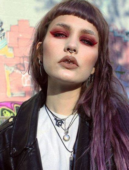 New Makeup Grunge 90s Ideas Cabelo E Maquiagem Maquiagem Punk Hair Hair