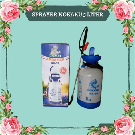 Jual Sprayer Manual NOKAKU 5 LITER NK 5A Pressure Alat Semprot Tanaman