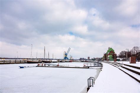 Winter Im Stadthafen In Rostock Rostock Hansestadt Rostock Stadt