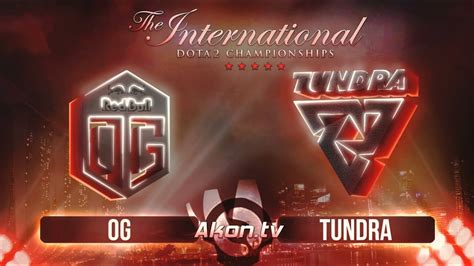 DOTA 2 RU Tundra Esports Vs OG Bo3 The International XI Playoff