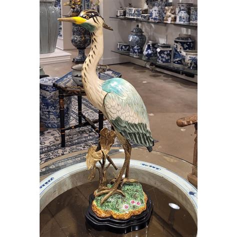 Heron Sculpture Dannys Fine Porcelain — Allsculptures