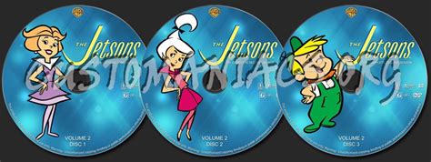 The Jetsons Season 2 Volume 2 Dvd Label Dvd Covers And Labels By