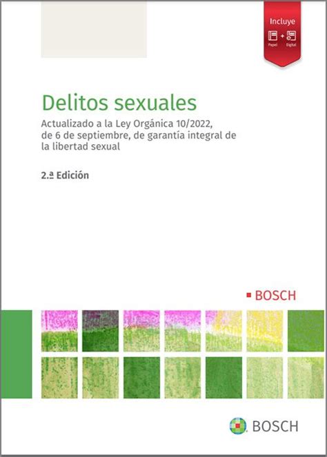 Delitos Sexuales Actualizado A La Ley Orgánica 102022 De 6 De Septiembre De Garantía