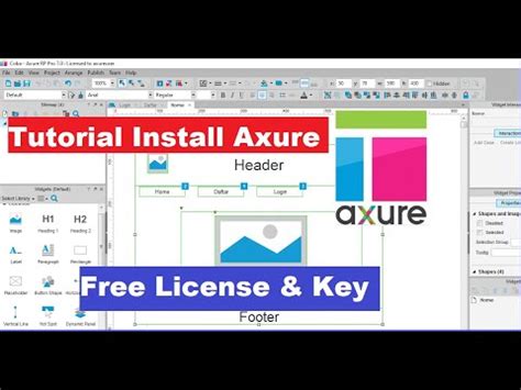 Tutorial Instalasi Axure Free Lisence Key YouTube