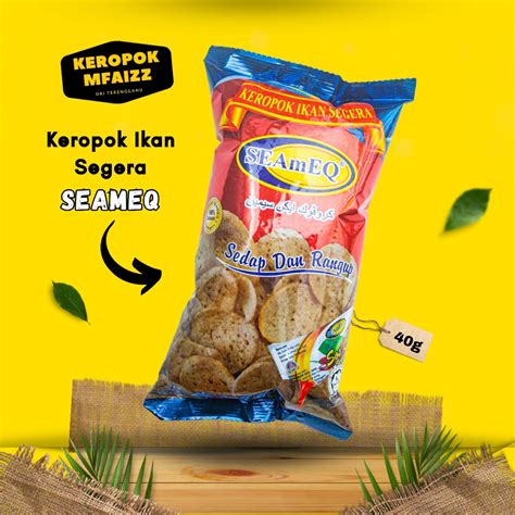 Keropok Segera Seameq Shopee Malaysia