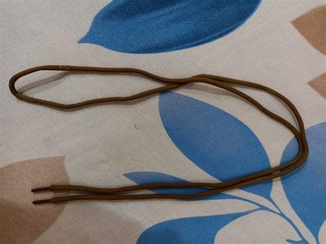 Polyester 15 Mm Brown Shoe Lace Size 90 Cm At Rs 3 Pair In