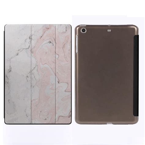 Buy Marble Ipad Cover Soft Silicon Fold Ipad Cases Anti Knock Case For