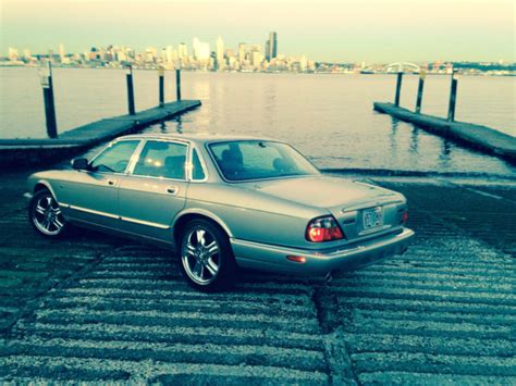 1998 Meteorite Silver Metallic Jaguar XJR Supercharged