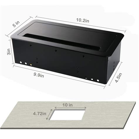 Conference Table Power Module Tabletop Multimedia Connectivity Box