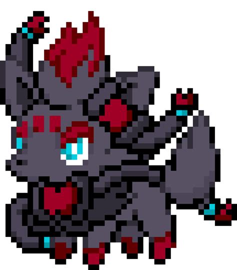 Zorua Pixel Art