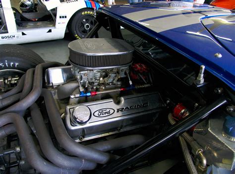 Ford Gt40 Engine Bay Kyalami Classic Car Race 2008 Thomas D Flickr