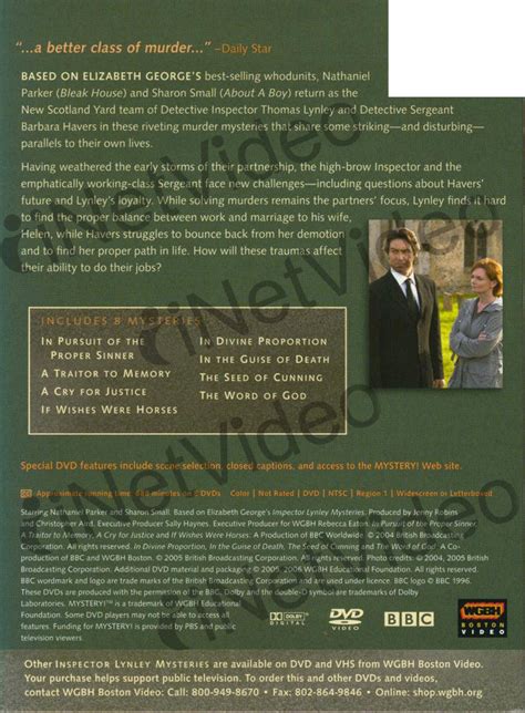 The Inspector Lynley Mysteries - Series 3 & 4 (Boxset) on DVD Movie