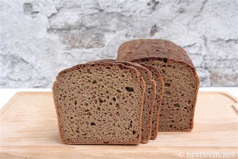 Einfaches Roggenbrot In Kastenform Brotwein Rezept Roggenbrot