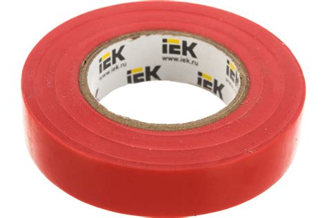 Изолента ПВХ 15мм, 20м, красная IEK ИЭК UIZ-13-10-K04 - выгодная цена ...