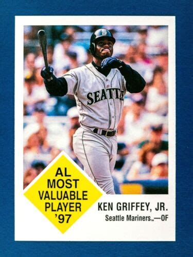 Ken Griffey Jr 55 1998 Fleer Tradition Vintage 63 Seattle