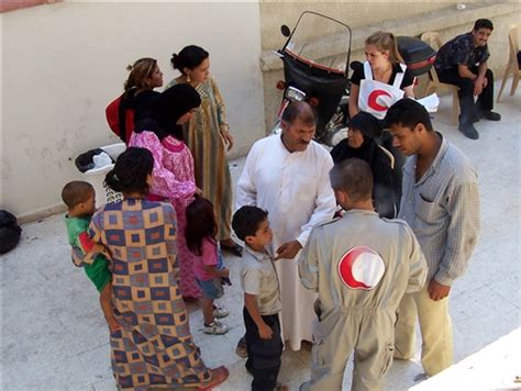 Beneficiaries of the Syrian Arab Red Crescent Society aid. - ICRC ...