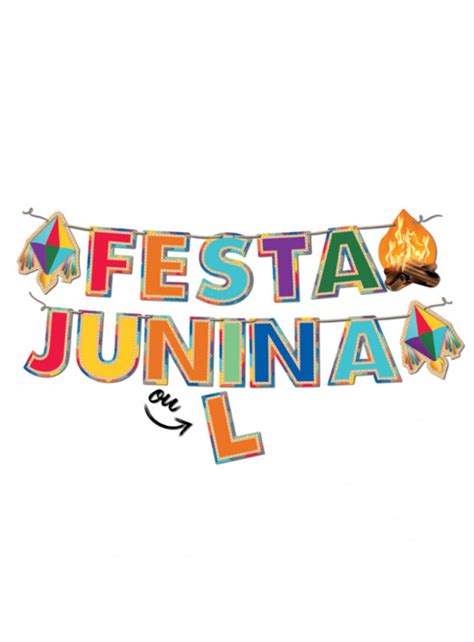 Faixa Decorativa Festa Junina Ou Julina Festcolor Decora O Arraia