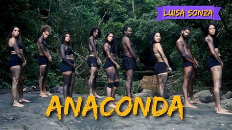 Anaconda Luísa Sonza Mariah Angeliq Coreografia Oficial YouTube