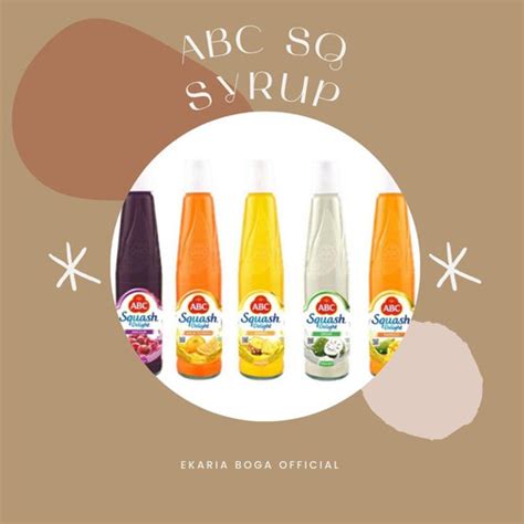 Jual Syrup Abc Abc Squash Sirup Abc Abc Squash Syrup Abc Sq