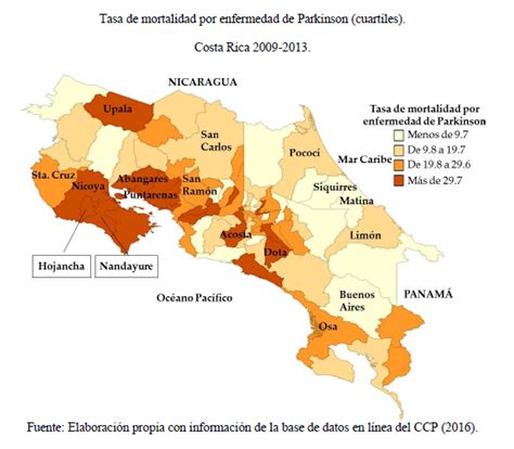 Mapa De Cantones De Limon Costa Rica