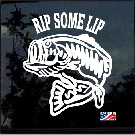 Rip Some Lip Decal Stickers | Custom Made In the USA | Fast Shipping