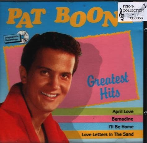 Pat Boone Greatest Hits 1987 Cd Discogs