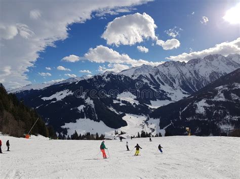 Gerlos Austria Stock Photo Image Of Zillertal January