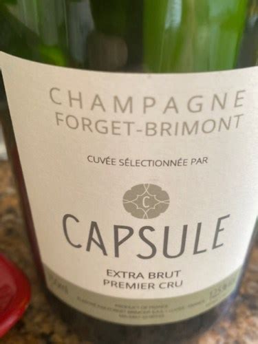 Forget Brimont Capsule Extra Brut Champagne Premier Cru Vivino US