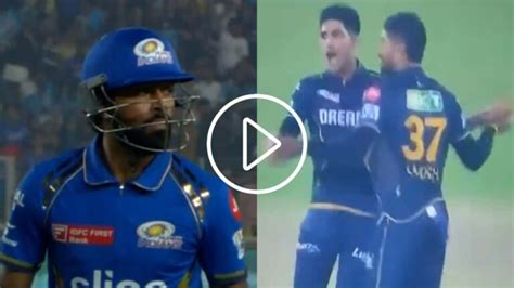 Ipl F K Off Shubman Gill Gives Angry Send Off To Hardik