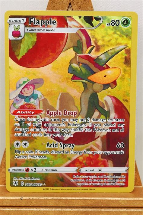 Pokemon Astral Radiance Trainer Gallery Tg Tg Flapple Full Art Ebay