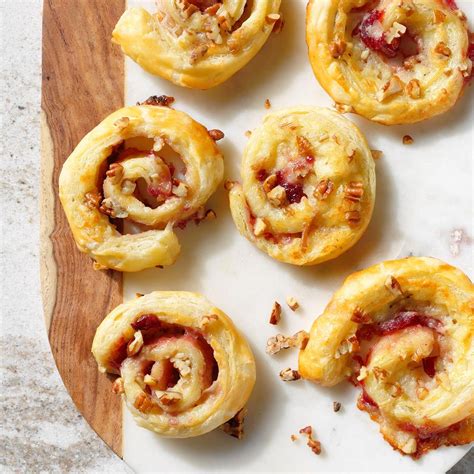 Cranberry Brie Pecan Pinwheels Recipe How To Make It