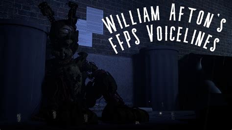 SFM FNaF William Afton S FFPS Voicelines ANIMATED Freddy Fazbear S