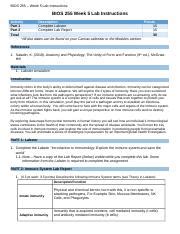 Bios Week Lab Docx Bios Week Lab Instructions Bios