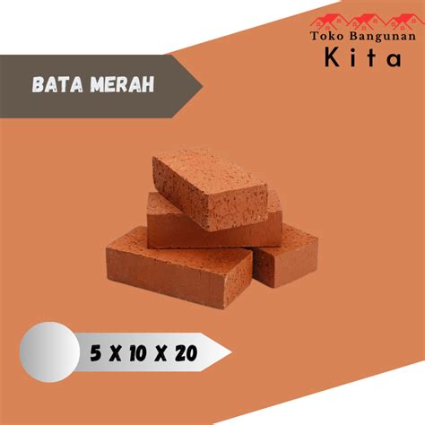 Jual Batu Bata Jumbo Merah Cikarang Press Grade A Pcs Shopee