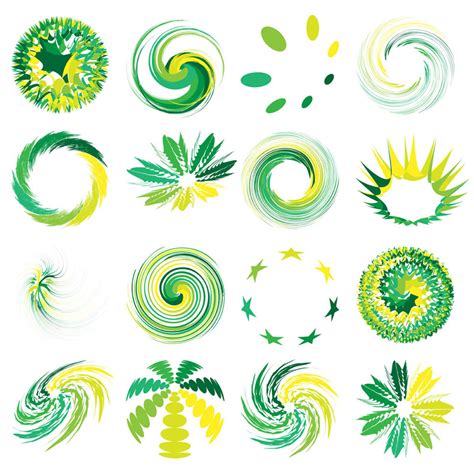 Abstract graphic symbols 01 vector Free Vector / 4Vector