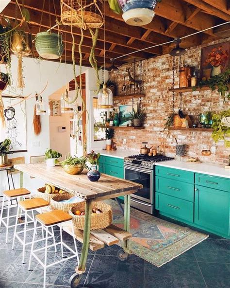 4 Creating Bohemian Vibes In Your Small Rooms Boho Style Kitchen Kitchen Style Kitchen Remodel