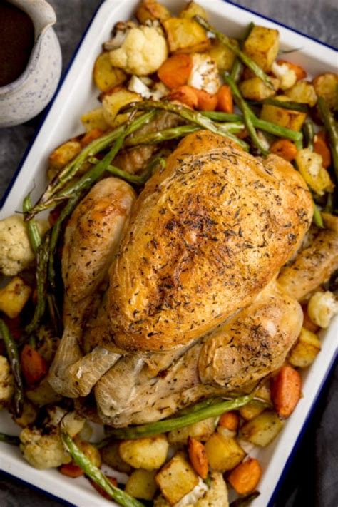 Air Fryer Roast Chicken Dinner Nicky S Kitchen Sanctuary